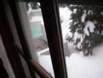 The view of the hot tub and heated pool from our room. One of my highlights of the vacation.