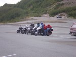 The only other bikes in the WR parking lot.