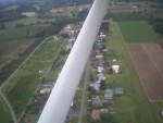Air park where they live is seen below, on the right is their HOA's air strip.