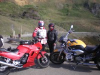 Highlight for album: Our motorcycle trip, Easter 07